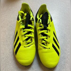 Adidas Soccer Cleats Size 4 Neon Green